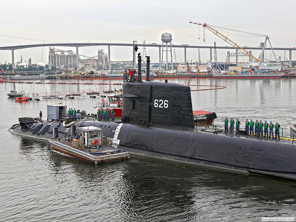 USS Danial Webster (MTS-626)